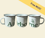 Airborne Branded Enamel Mug